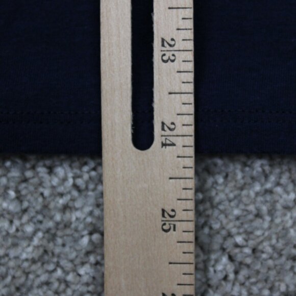 Nike Michigan Wolverines Raglan Shirt Men Medium Blue Athletic Cut Tri-Blend - Picture 15 of 16